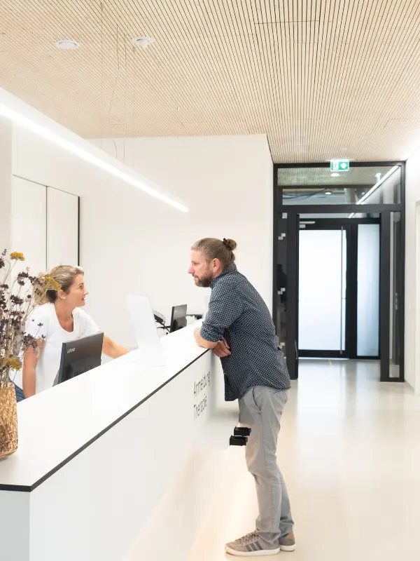Anmeldung Therapie